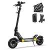 Electric Scooter: 2600W Dual Motor-Strong Climbing Ability-65KM-Up to 65 km/h-Turning Indicator-Removable Seat- 11″ All-Terrain Tubeless Tire-Electric Scooter T4-D