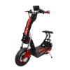Electric Scooter: Electric Scooter Orno Wide Wheel Single Motor Black