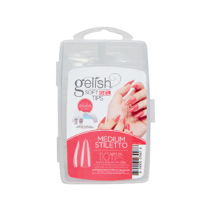 Soft Gel Tips Gelish Soft Gel: Medium Stiletto 110CT