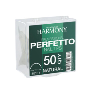 Perfetto Nail Tips - Natural Size 10