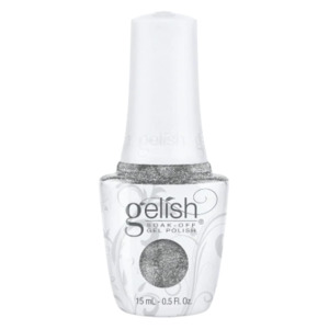 Gelish Soak Off Polish Gold And Silver: Tinsel My Fancy