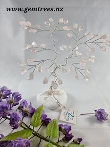 Products: Medium Rose Quartz GemTree