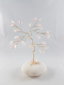Mini Rose Quartz GemTree
