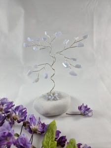 Mini Blue Lace Agate GemTree