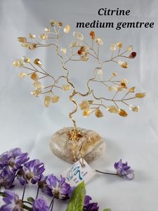 Medium Citrine GemTree