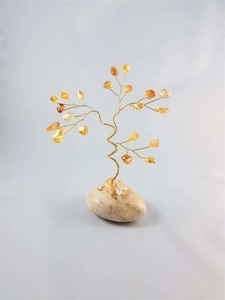 Citrine GemTree - November Birthstone: Mini Citrine GemTree