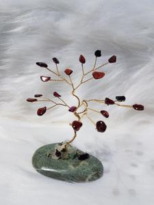 Garnet GemTree - January Birthstone: Mini Garnet GemTree