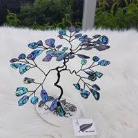 Medium Paua Shell GemTree