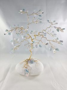 Beryl Aquamarine Mix Gem Tree: Large Beryl Aquamarine Mix