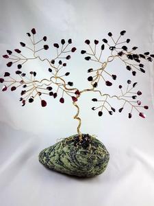 Large Garnet GemTree