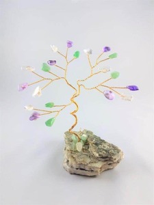 Amethyst Mixed Gem Tree: Mini Amethyst 3 mix