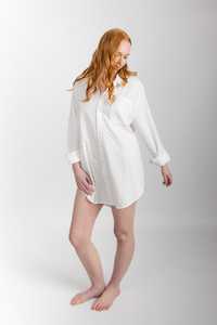 Mira Shirt, Snow Embroidery