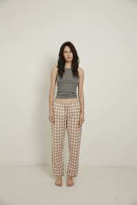 Everyday Pant: Everyday Pant, Pink/White Check