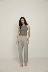 Everyday Pant, Black/White Stripe