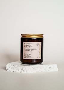 Bath Soak - Rose & Hibiscus + Coconut Milk
