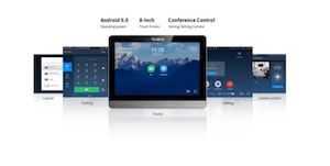 Small Meeting Room Up To 3m X 3m: Yealink CTP18 Teams Collaboration Touch Panel