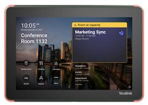 Medium Meeting Room Up To 5m X 5m: Yealink Teams Room Panel