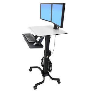 Ergotron WorkFit-C, Dual Sit-Stand Workstation