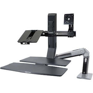 Ergotron: Ergotron WorkFit Conversion Kit - Dual to LCD and Laptop