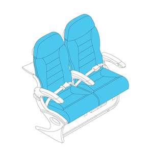 Y Class Series, Seat Dress Covers, Embraer