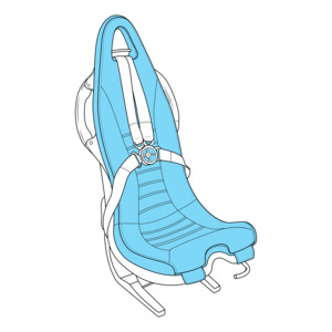 H120: H120 Crew Seat Assy, 159 Series