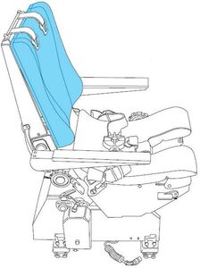 First Officer Seat Backrest - Boeing