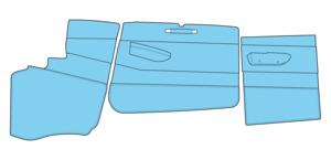 C172 Sidewall Trim Panels