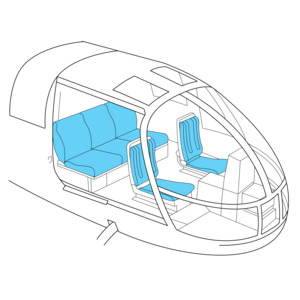 BO-105 Seating - Generation I