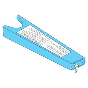Bo 105: BO105 Gust lock cover