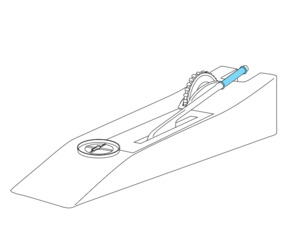 C182 A B: Cessna 182/A/B Leather Flap Lever – Grip Cover