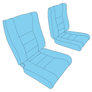 Seat Assy, LH, RH Only