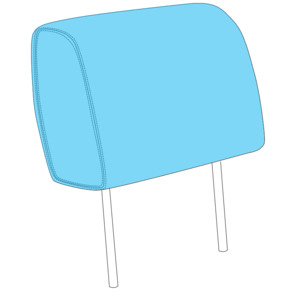Pa 28 181 236: Piper Headrest Upholstery, Classic