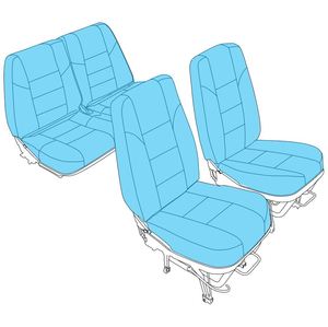 Cessna: C182R/T182 Seat Upholstery (1962-86)