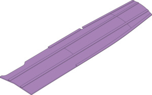 Beechcraft Light: B58 Headlining and Rear Bulkhead