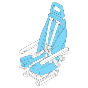 H145: H145 Crew Seat Cover