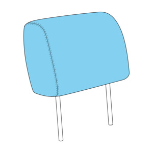 C185: C185 Headrest Upholstery, Classic