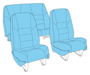 All: C177B Seat Upholstery (1968-78)