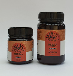 Products: Manuka MGO 263+ Generation Honey