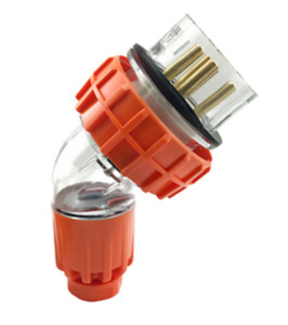 Products: Plug 4 pin 20A 500V angled
