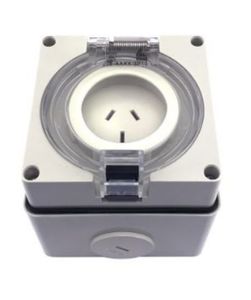 Products: Wall Outlet Socket 3 Pin 15A PDL Type IP66
