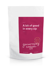 Products: Decaf generosity coffee