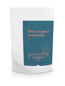 Products: Single Origin generosity coffee