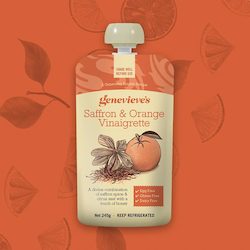 Premium Dressings: Saffron & Orange Vinaigrette