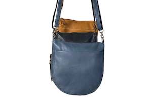 Rugged Hide Patty Leather Cross Body Bag