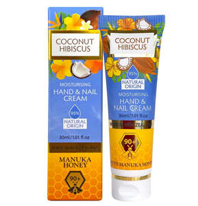 Pro Kiwi New Zealand Made Skincare: Manuka Honey & Coconut Hibiscus Hand Cream 30ml