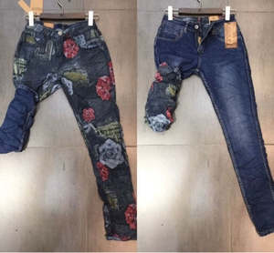 Reversible Denim Jeans: Zac & Zoe Reversible Jeans Rose Denim