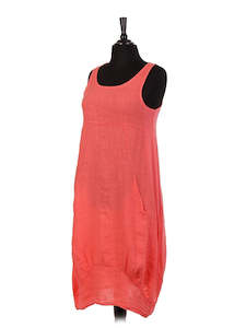 Anne Kate Dresses: Anne + Kate Italian Manarola Linen Lagenlook Dress