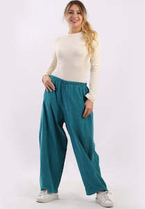 Anne + Kate Cotton Wide Leg Corduroy Pant 10-16