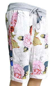 Anne Kate Shorts: Anne + Kate Italian Arno White Shorts 10-14