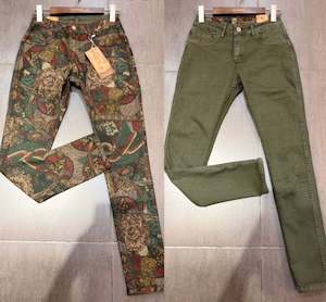 Zac & Zoe Reversible Jeans Sherryna Green